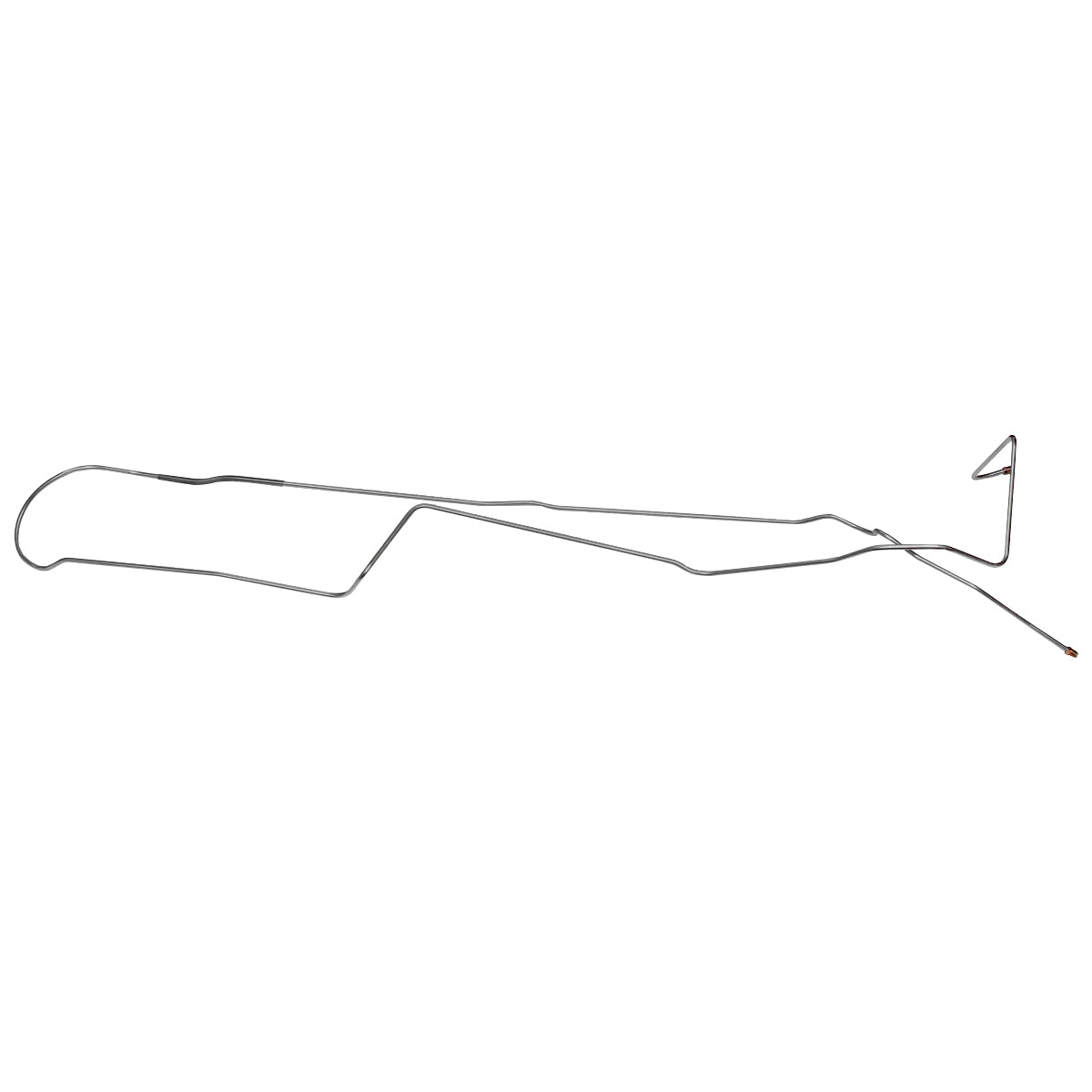 1957-58 Ford Custom Fairlane V8 5/16" Main Fuel Line 1pc, Stainless