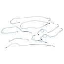 1967-70 Ford F100 F150 2WD Std. Cab Shortbed Power Drum Brake Line Kit, Stainless