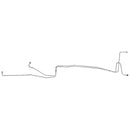 1976-79 Ford Truck F100 F150 4WD V8 C6 5/16" Trans Cooler Lines 2pc Stainless