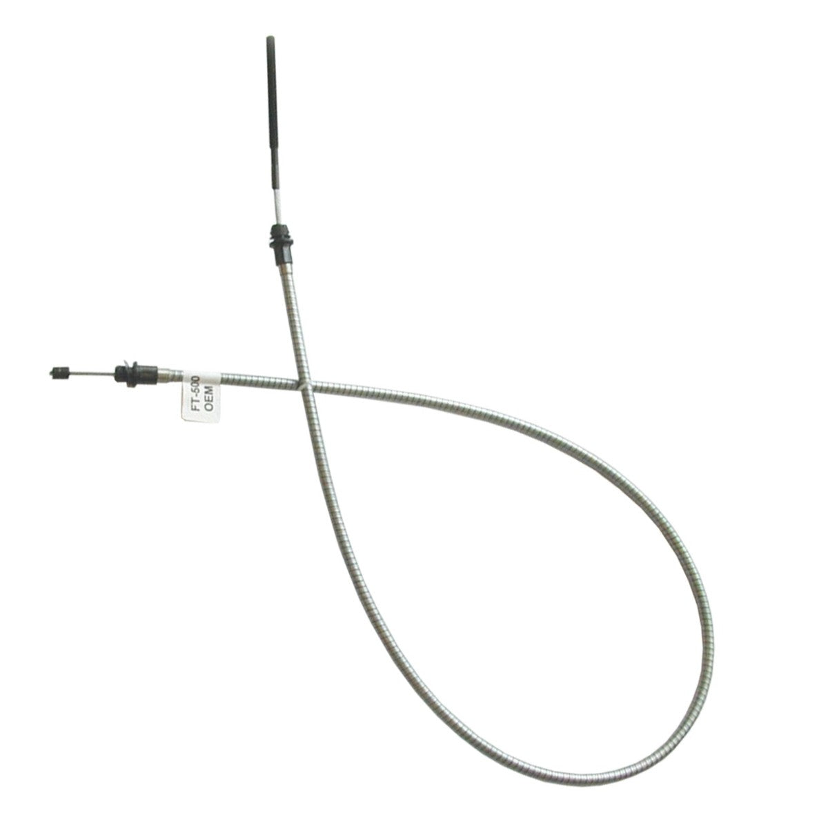 1963-65 Mopar B-Body Front Parking Brake Cable, Stainless