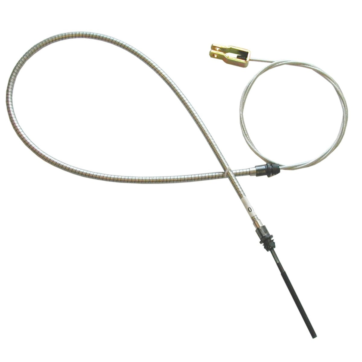 1966-70 Mopar B-Body Front Parking Brake Cable, Stainless