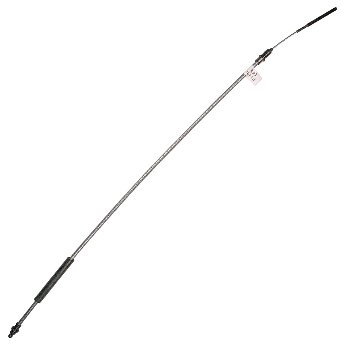1970 Mercury Cougar Eliminator Front Parking Brake Cable, Stainless