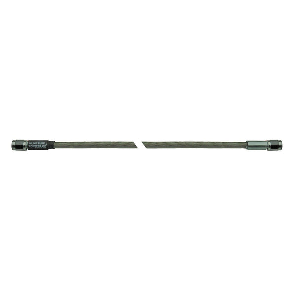 24" Stainless Braided Hose -3AN Female Both Ends Clear Cover 1pc