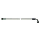 32" Stainless Braided Hose -3AN Female to -3AN 90 Female