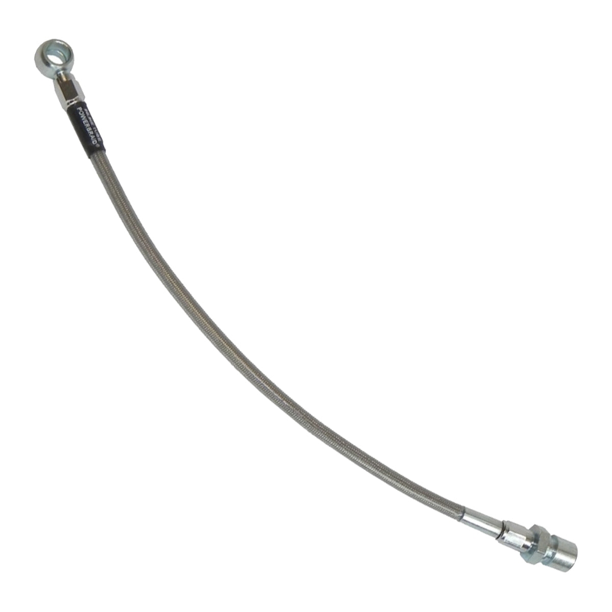 1969-72 GM A-Body Front Stainless Hose Single Piston Caliper Disc Brakes