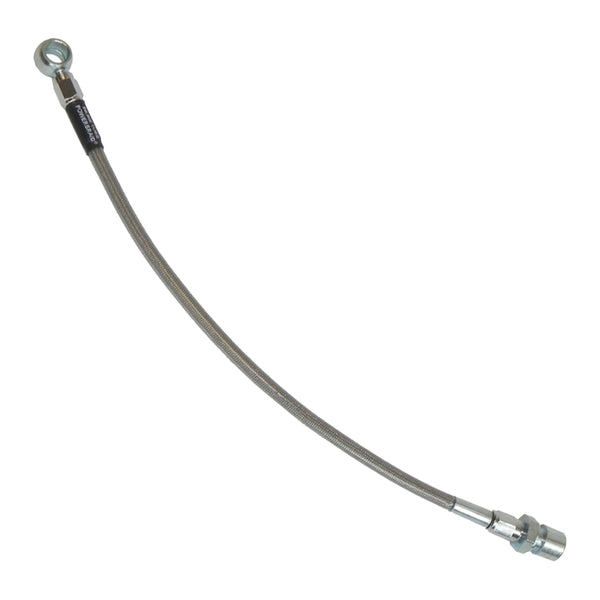 1969-72 GM A-Body Front Stainless Hose Single Piston Caliper Disc Brakes