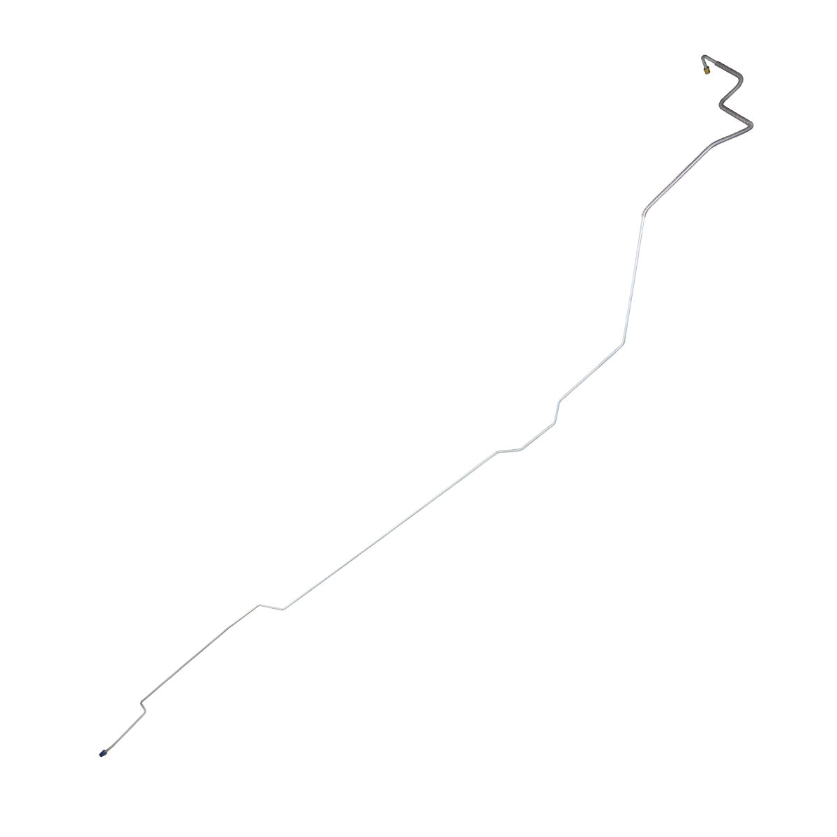 1977-85 Jeep Cherokee 1/4" F to R Brake Line 1pc, Stainless