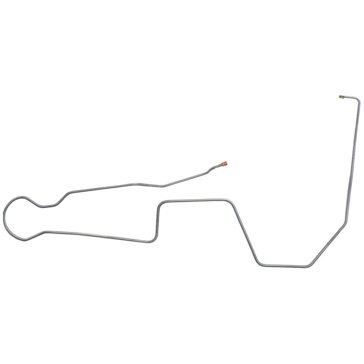 1980-83 Jeep CJ-5, Front to Rear Brake Line, Stainless