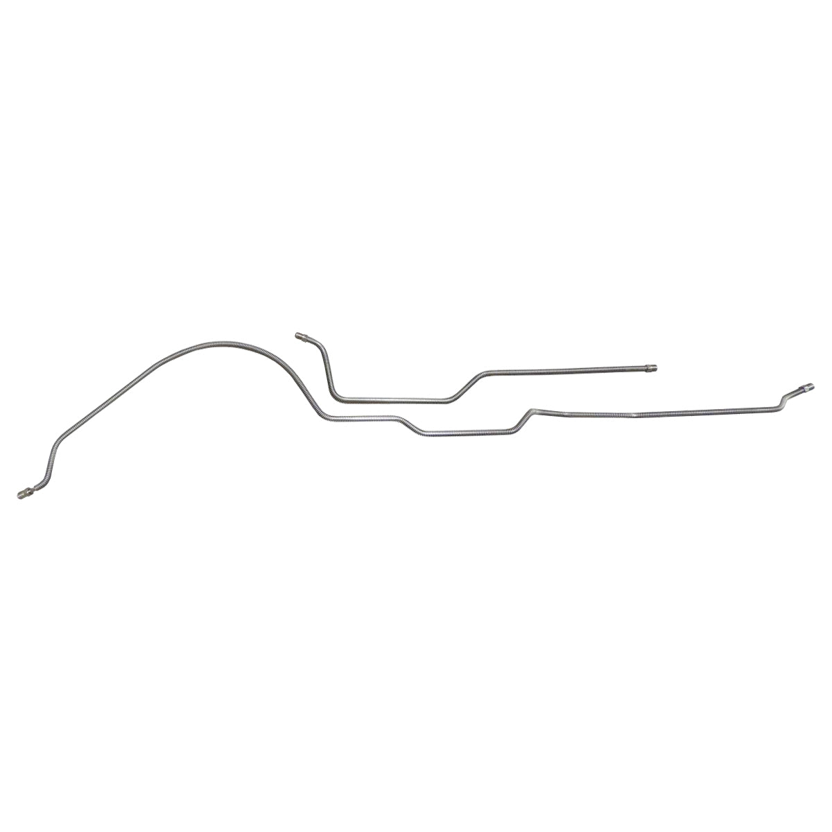 1982-85 Jeep J10 Truck, Rear Axle Lines, 2pc Stainless