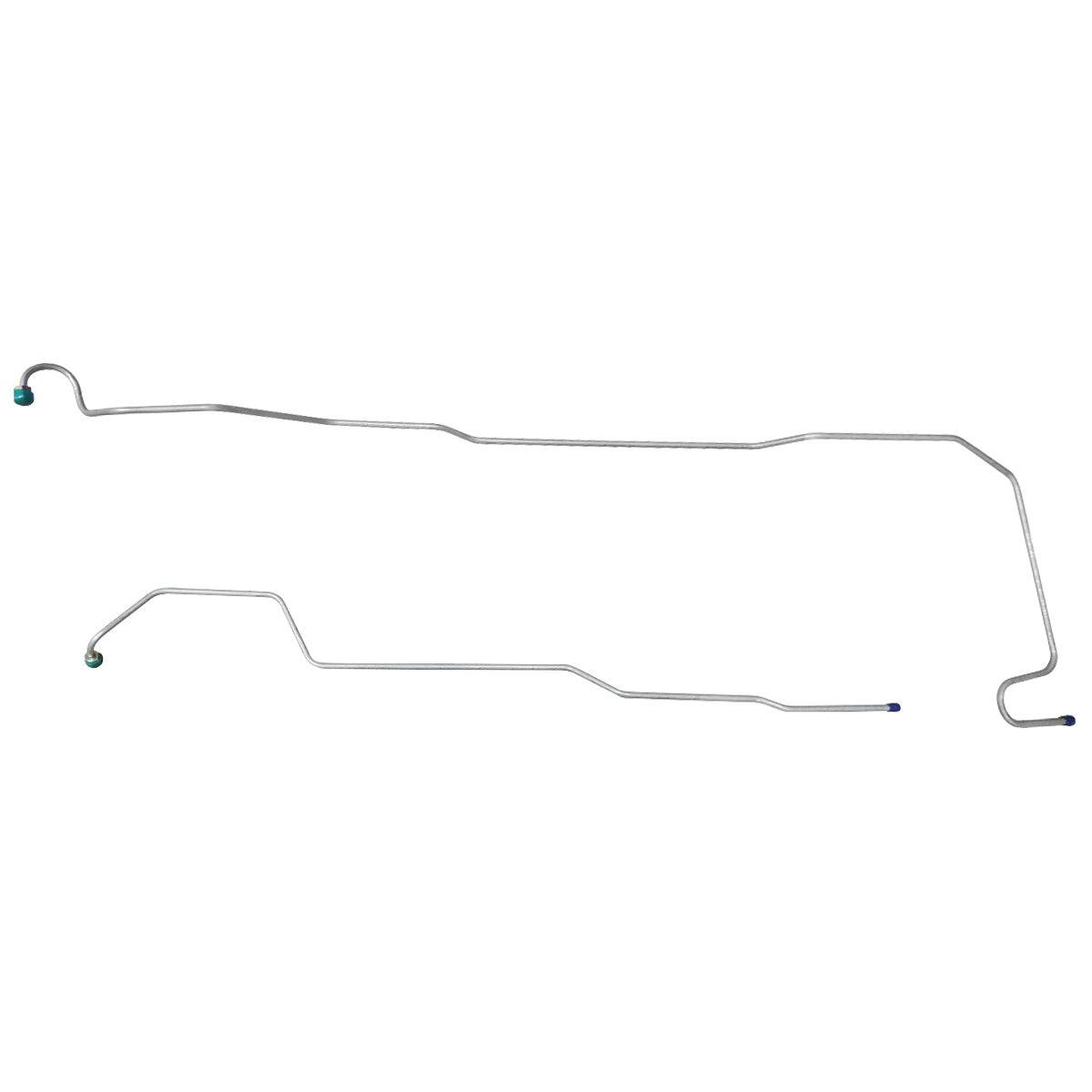 1987-93 Jeep Wrangler YJ 4.0L 6CYL 5/16" Trans Cooler Lines 2pc, Stainless