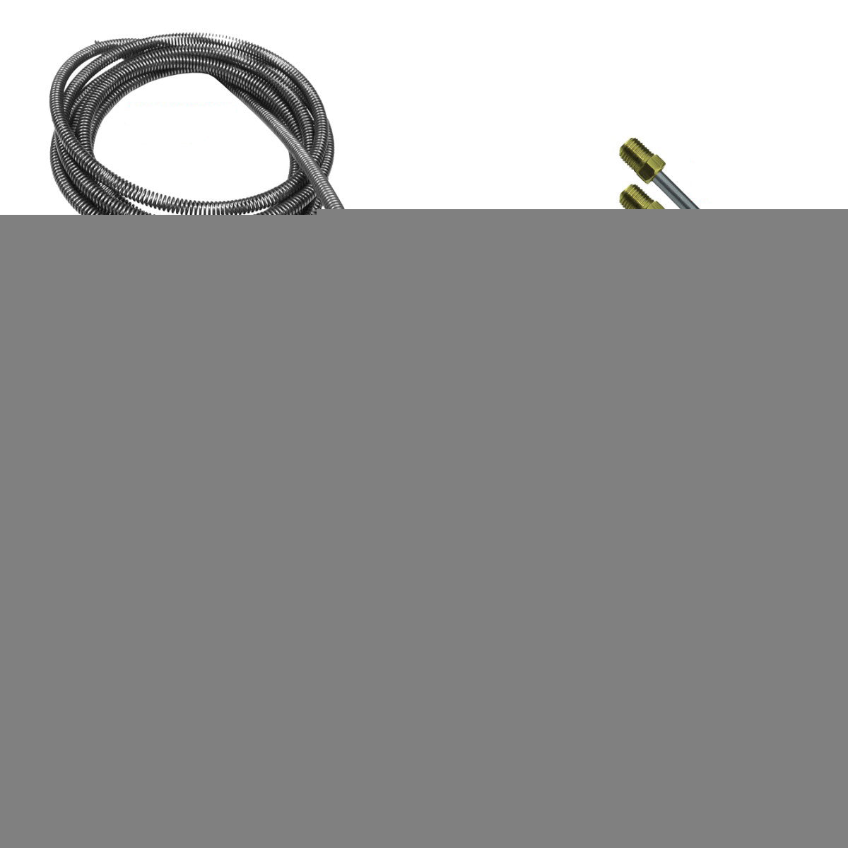 DIY Brake Plumbing Kit With Tube And Thru Frame Hardware OE Steel