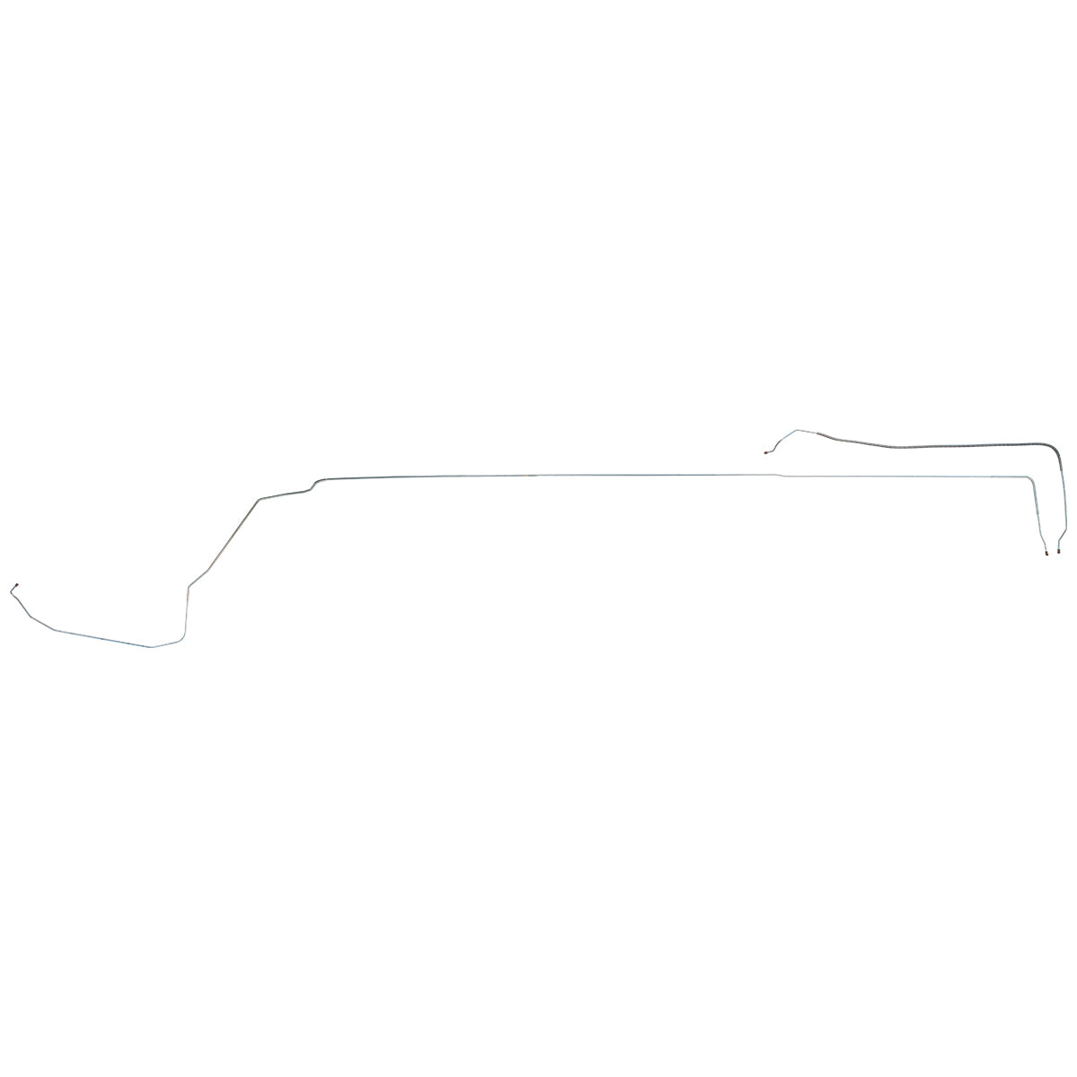 1962 Lincoln Continental 3/16" Fuel Return Lines 2pc, Stainless