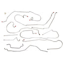1999-02 Chevrolet GMC Truck 4WD 1/2-Ton Std. Cab Short Or Long bed Brake Line Kit 13pc, Stainless