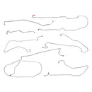 2000-08 Chevrolet GMC Suburban Avalanche Yukon XL 4WD 2500 Brake Line Kit 7pc, Stainless