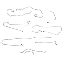 1999-06 Chevrolet GMC Truck 4WD 1500HD 2500 (Non-HD) ("G" as Fourth Digit in VIN) All Cab & Bed Sizes Complete Brake Line Kit 10pc, Stainless