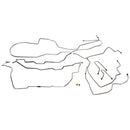 1995-99 Chevrolet GMC Truck 4WD 2500-3500 All Cabs & Beds Single & Dual Rear Wheel Rear Drum Complete Brake Line Kit 13pc, Stainless