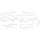 1999-08 Chevrolet GMC Truck (Cab and Chassis w/Under Cab ABS) Std. Cab 2wd & 4wd 3/4, 1-Ton Dually Brake Line Kit 9pc, Stainless