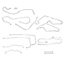 2000-07 Chevrolet GMC Cadillac Suburban Tahoe Escalade 2wd & 4wd 1500 Traction Control Brake Line Kit 13pc, Stainless