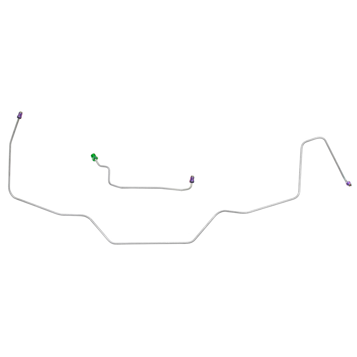 1968 Oldsmobile Buick A-Body 3/16" Right and Left Front Brake Lines 2pc, Stainless