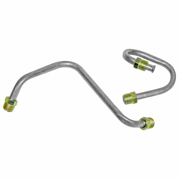 1971 Oldsmobile Cutlass 442 F85 455CID 4bbl (W-30 Only) Pump to Carb Lines 2pc, Stainless