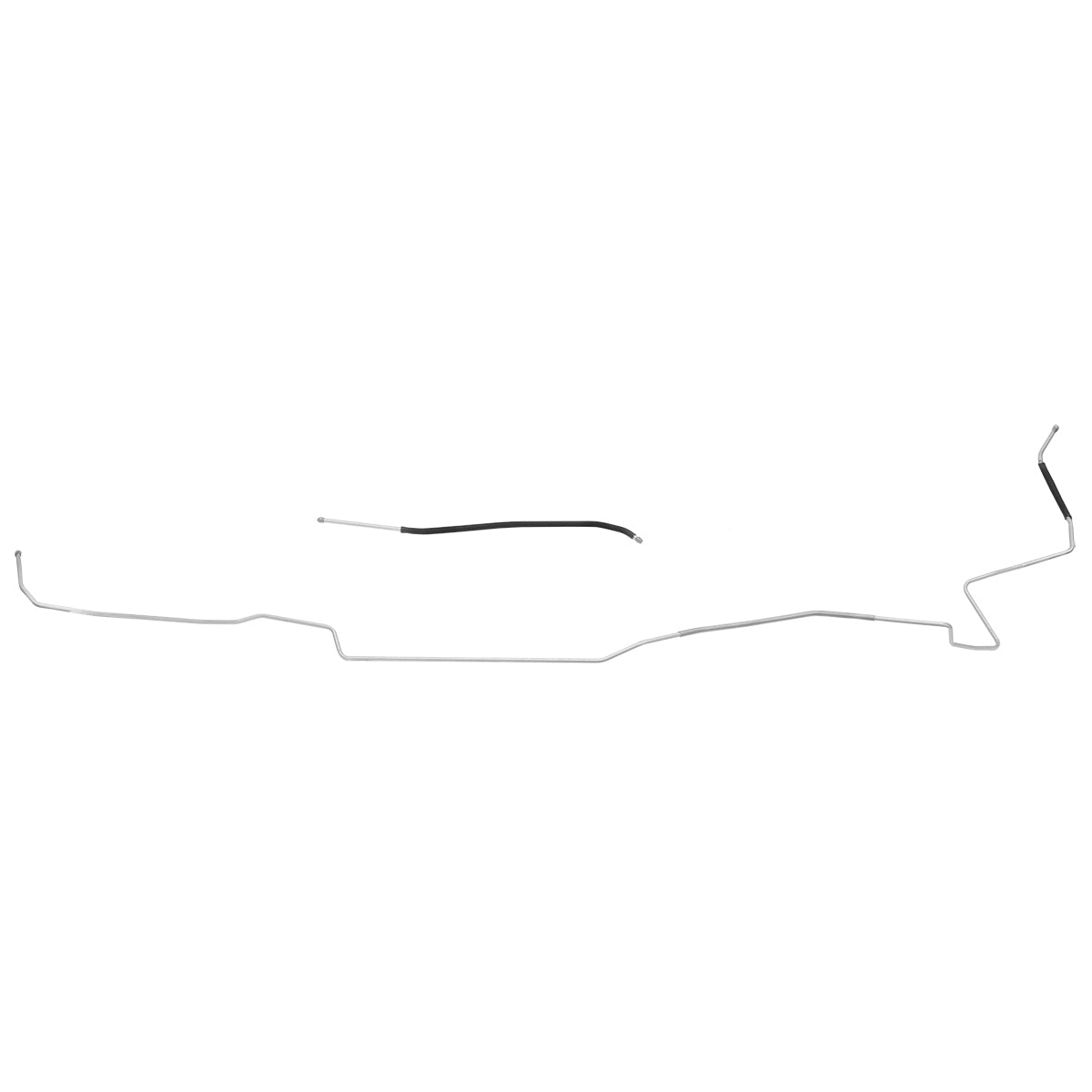 1970 Oldsmobile Cutlass 442 F85 Hardtop (PS Routing) 3/8" Main Fuel Lines 2pc, Stainless