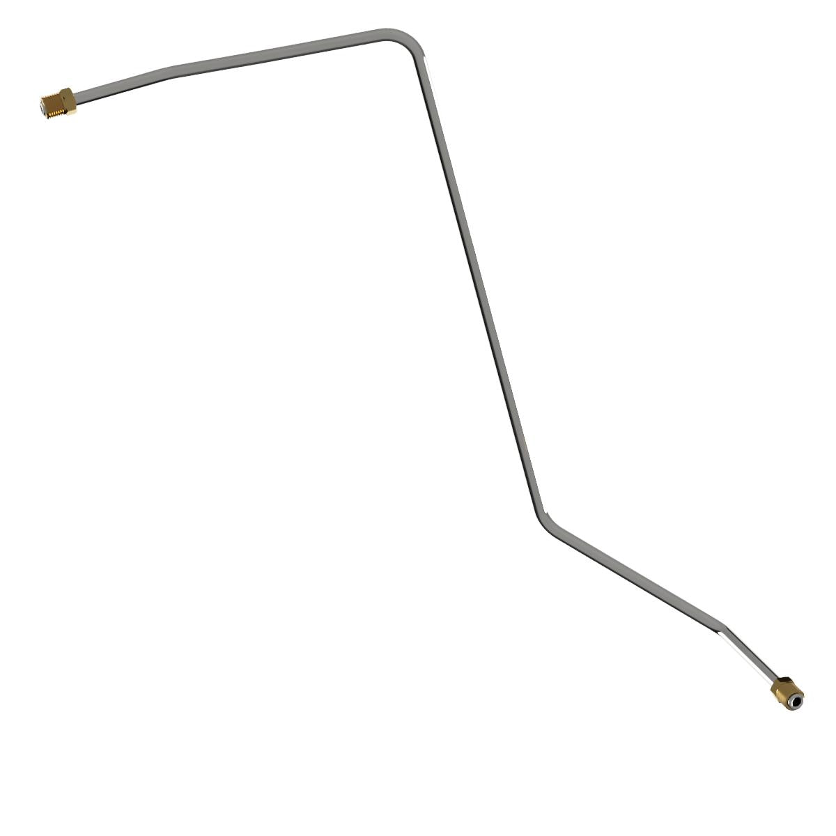 1953 Oldsmobile Ninety-Eight Super 88 303.7CID V8 4bbl 1/4" Fuel Pump to Back of Carb Line, Stainless