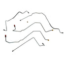2000-03 Pontiac Bonneville, Four Wheel Disc w/ ABS, Front Brake Line Kit, 5pc, Stainless