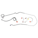 1969 Pontiac Firebird TA Power Disc Front Brake Line Kit 5pc, Stainless