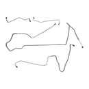 1998-02 Pontiac Firebird/TA w/ABS and Traction Control Four-Wheel Disc Front Brake Line Kit (w/o Flex) 4pc, Stainless
