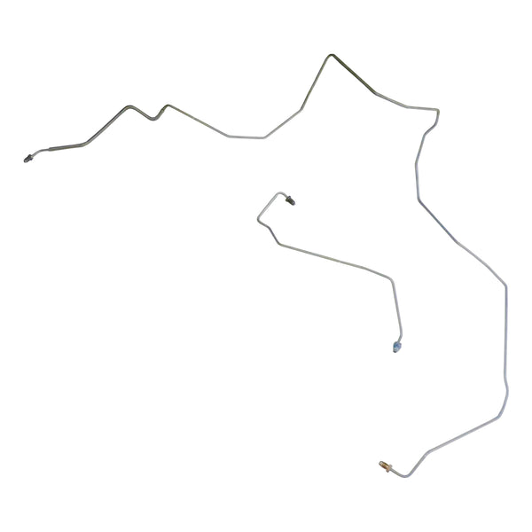 1990-96 Pontiac Grand Prix Four-Door Four-Wheel Disc w/o ABS 3/16" Right & Left Front Brake Lines 2pc, Stainless