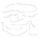 1970 Pontiac GTO Tempest LeMans Convertible Power Disc Brake Line Kit 9pc Stainless