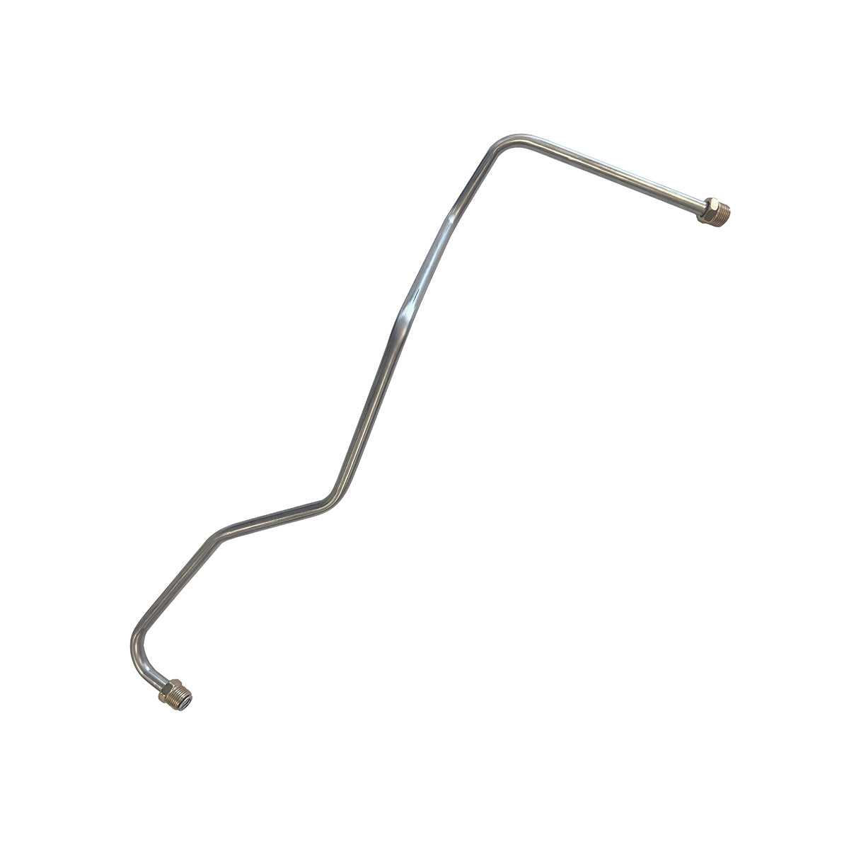 1971-74 Ventura/Phoenix, 1974 GTO Pump to Carb Line 400 cid, 4bbl, 1pc, Stainless
