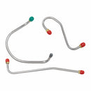 1966 Pontiac GTO Tempest LeMans (105 Cent/105 Rear Fittings) Tri-Power Lines 3pc, Stainless