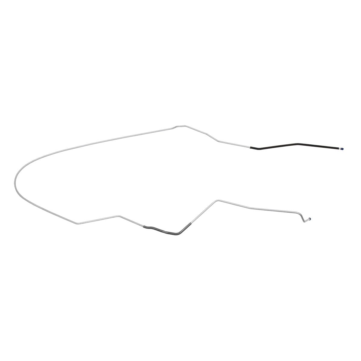 1966-67 Pontiac GTO Tempest LeMans Hardtop 1/4" Fuel Return Line 1pc, Stainless