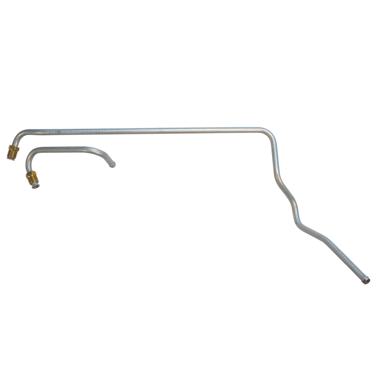 1962-64 Plymouth Belvedere/Fury 383CID 4bbl Pump to Carb Line 2pc, Stainless