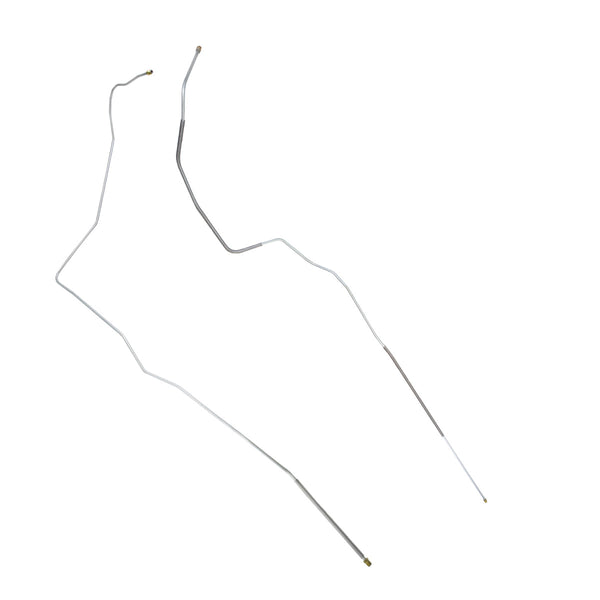 1938 Plymouth P6 Business Coupe 112" WB Main Fuel Lines 2pc, Stainless