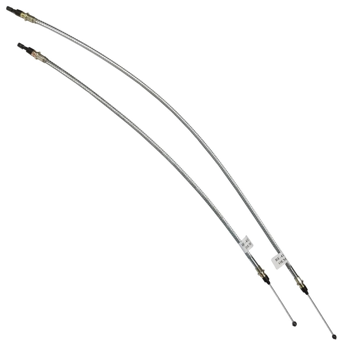 GM F-Body Brake Cables 1969 Camaro JL8 Rear Disc Brake Cables 2pc, Stainless