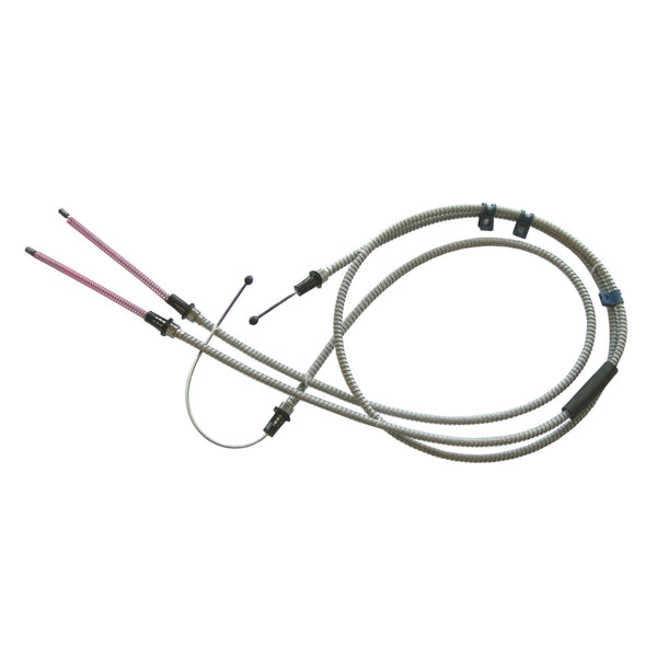 1963 Corvette Long Rear Parking Brake Cable 94-1/8", Stainless