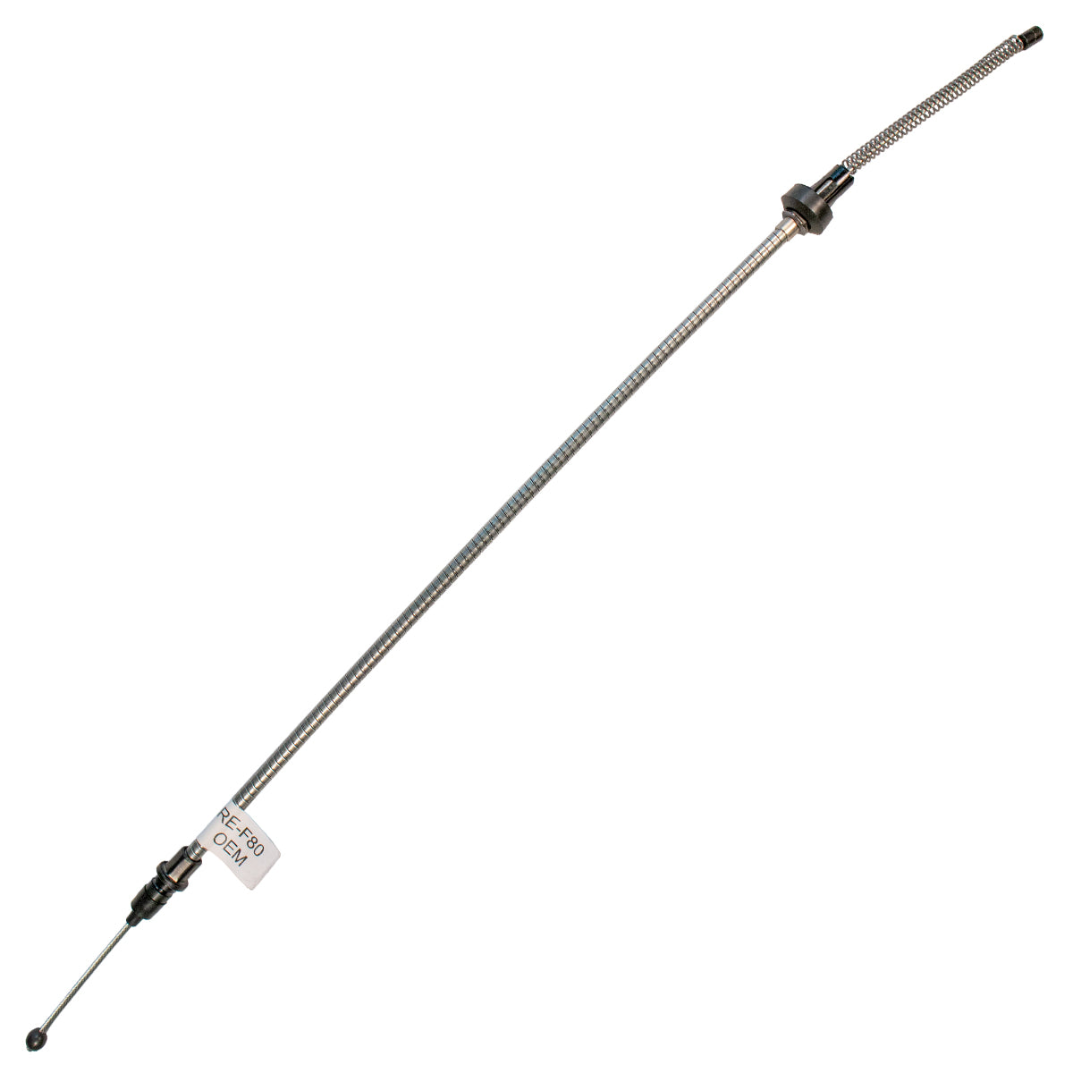 1969-71 Ford Torino Rear Parking Brake Cable, Short, Stainless