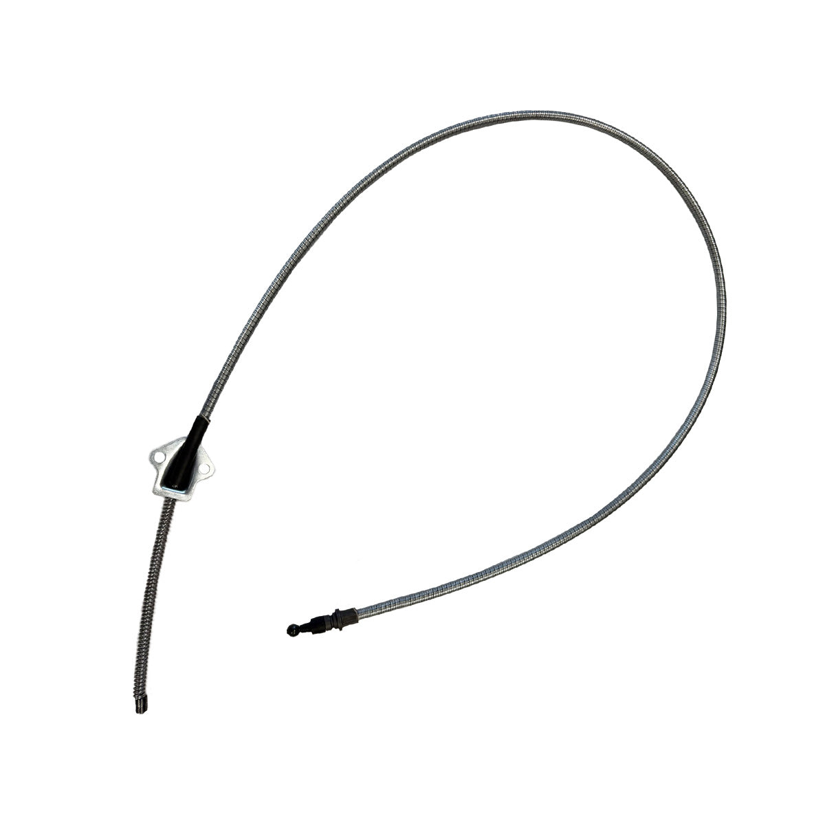 1976-77 Jeep CJ-7 Rear Parking Brake Cable, Long, 1pc, Stainless