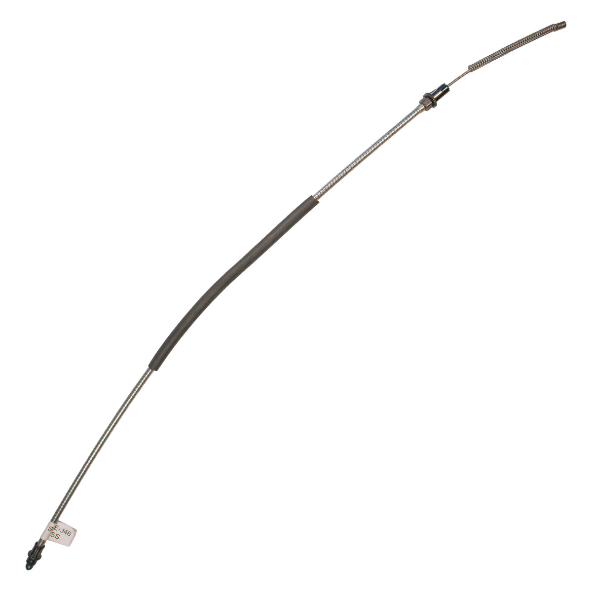 1978-79 Dodge Truck 2wd Little Red Express Rear Parking Brake Cable, Short, 1pc, Stainless