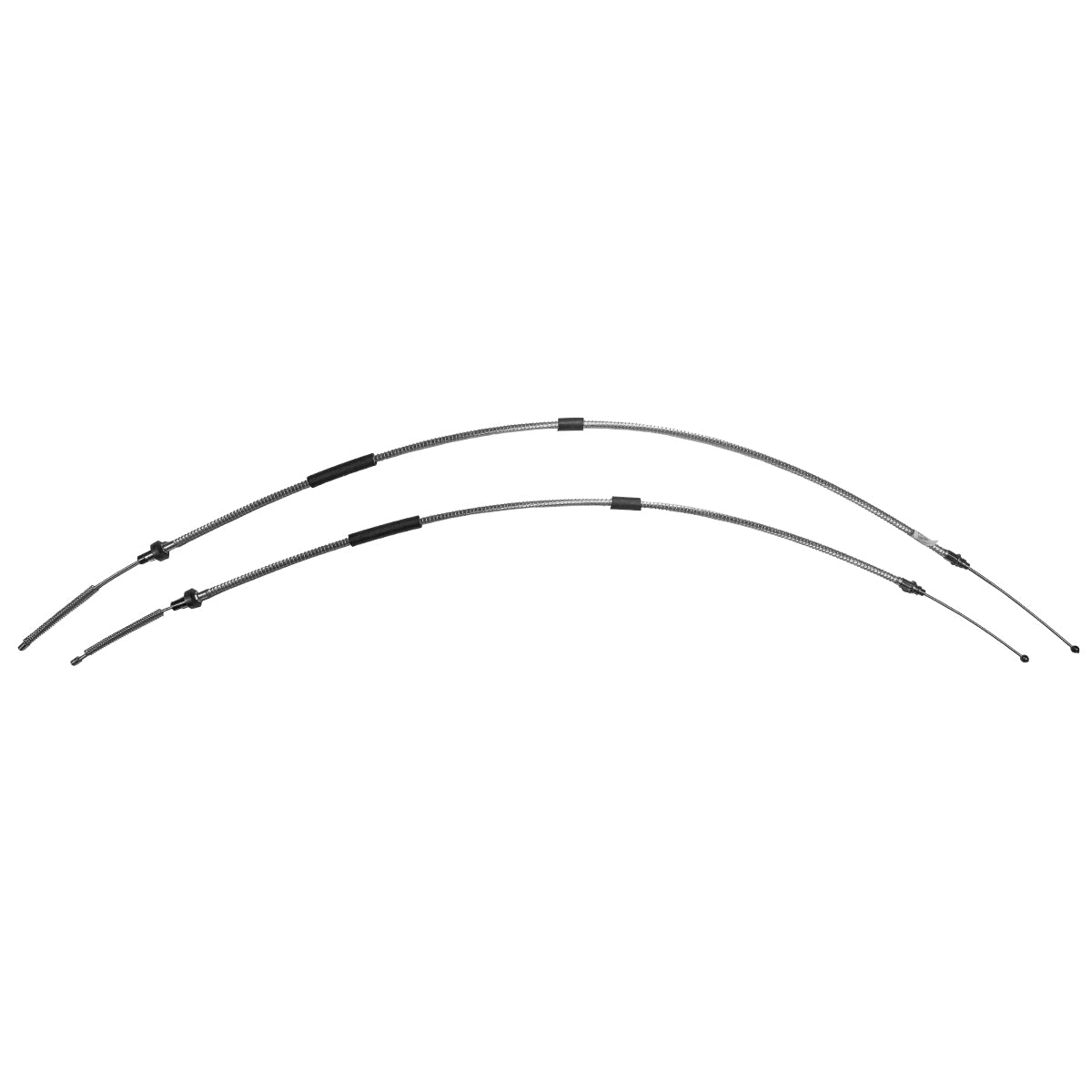 1966 Ford F-100 2WD Short Bed Rear Cables (2 Sold As Pair) 1 Long, 1 Shorter, Stainless