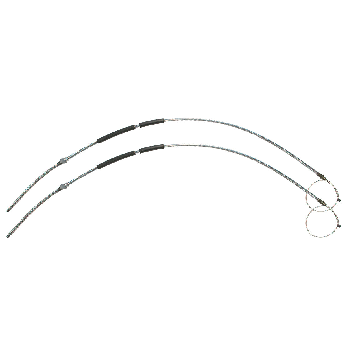 1967 Ford F-250 2WD Long Bed Rear Cable (2 Sold As Pair), Stainless