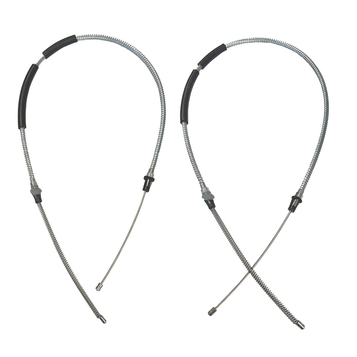 1979 Ford F-250 4WD Long Bed Rear Cables (2 Sold As Pair) Different Length Rears,  Stainless