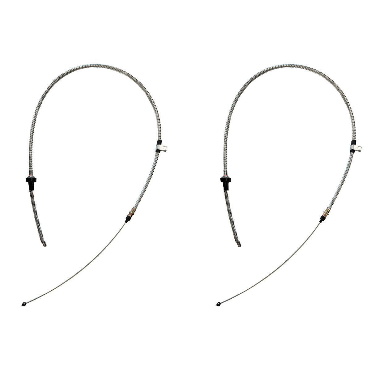 1963-64 F-250 4wd Long Bed Rear Cables (2 Sold as Pair), SS
