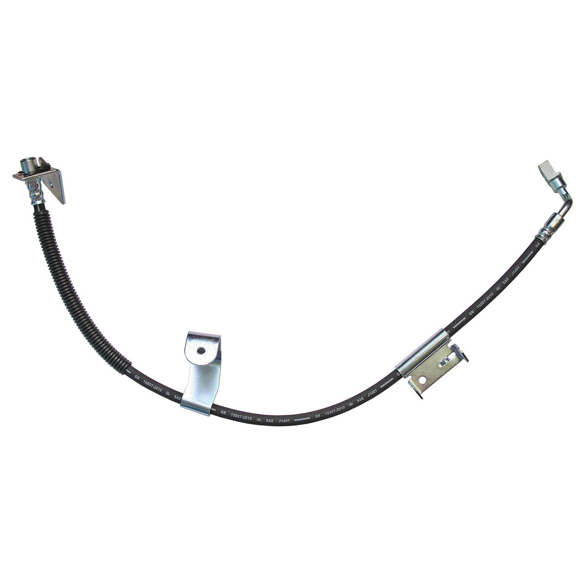 19256891 2001-06 Chevrolet GMC 2500 4wd Front Left Brake Hose – Inline Tube