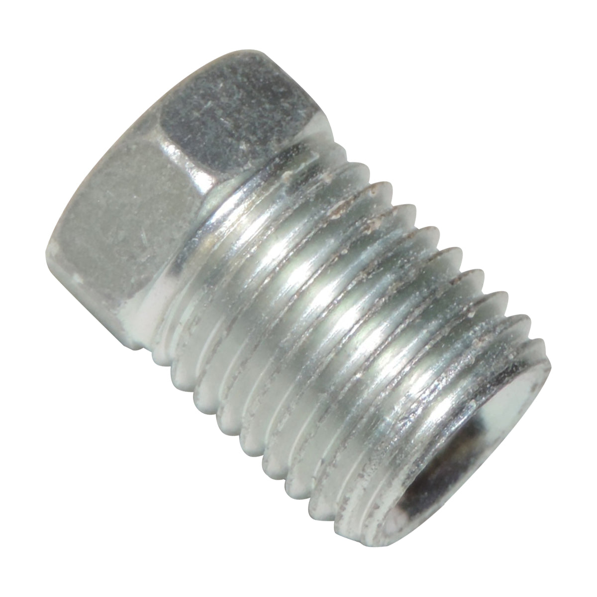 Tube Nut 14mmX1.5 For 5/16 8mm Tube Silver Zinc