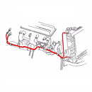 1964 Olds Starfire/Jetstar/Delta trans cooler lines 2pc Kit, Stainless