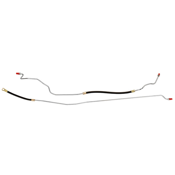1995-96 Chevrolet GMC Truck 4WD 1/2-Ton Small Block V8 (Non-Vortec) FI Std. Cab Longbed 5/16" Fuel Return Lines 2pc, Stainless