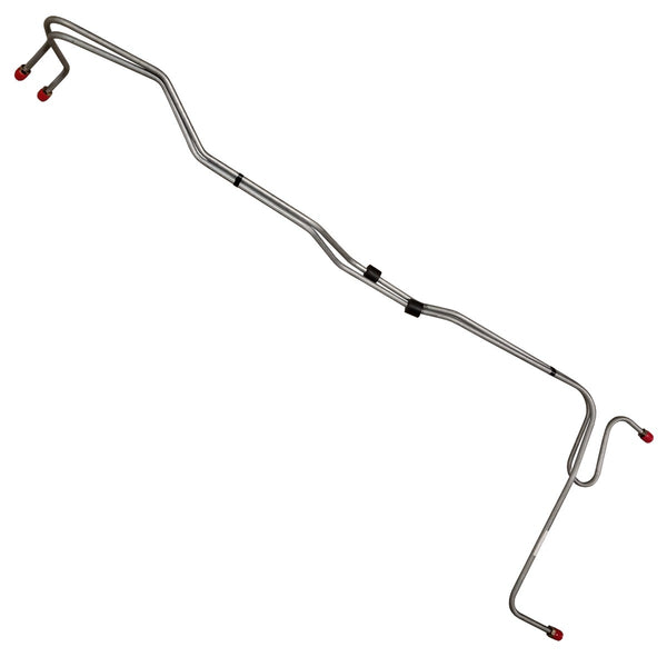 1967-68 Chevrolet Impala Big Block T400 (12" Spacing and Expansion Loop) 5/16" Trans Cooler Lines 2pc, Stainless